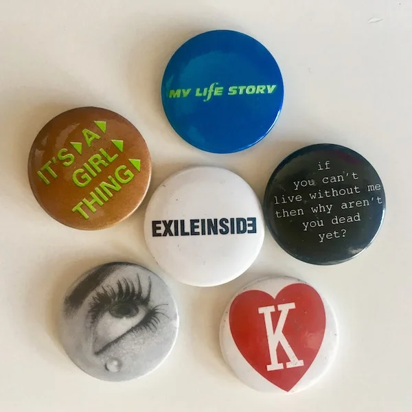My Life Story Vintage Badge Pack Set of 6
